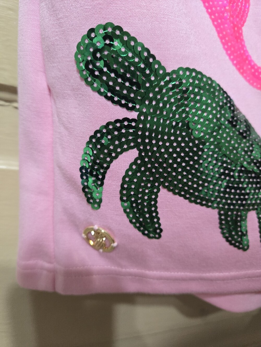 Simply Southern Beach Sequin Drawstring Shorts NWOT Size: L - Picture 4 of 5